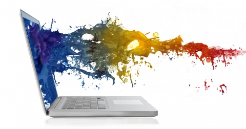 Laptop color design